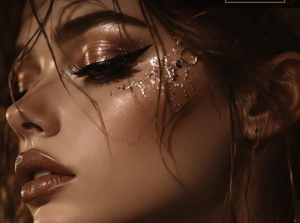 Künstlerischer Make-up-Look